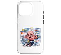 Carcasa para iPhone 16 Pro Estrés del Programador de Errores cerebrales Divertidos