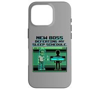 Carcasa para iPhone 16 Pro Expecting Dad Gamer New Boss Sleep Schedule