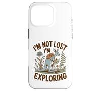 Carcasa para iPhone 16 Pro Explorador Canguro No Perdido Estoy Explorando Aventura