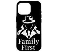 Carcasa para iPhone 16 Pro Familia de familias Gangster Style Mafia Estilo de Vida Crimen organizado