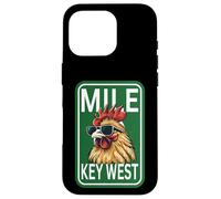 Carcasa para iPhone 16 Pro Familia de Fuentes Key West Florida Rooster Chicken Mile Zero Marker