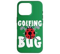 Carcasa para iPhone 16 Pro Family Golf Tour Golfing Bug Cita Divertida Ladybug Golfer