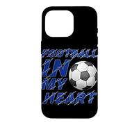 Carcasa para iPhone 16 Pro Fanart de Football In My Heart Soccer Lover 2026