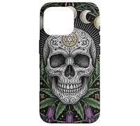 Carcasa para iPhone 16 Pro Fases Lunares Hongo Gótico