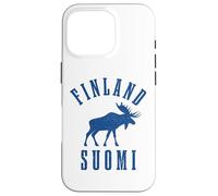 Carcasa para iPhone 16 Pro Finlandia Suomi Alce Finlandés Finlandés Sisu Vintage
