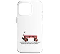 Carcasa para iPhone 16 Pro Fire Island Retro Rojo vagón Playa Verano Vacaciones Amigo