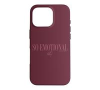 Carcasa para iPhone 16 Pro Firma Tan Emocional de Whitney Houston