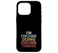 Carcasa para iPhone 16 Pro Fischer Name Fischer Personalized Name First Given