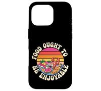 Carcasa para iPhone 16 Pro Food Ought To Be Enjoyable Foodie Come Placer -