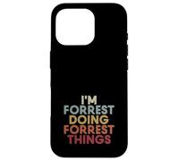 Carcasa para iPhone 16 Pro Forrest Name Forrest Personalized Name First Given