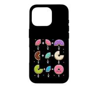 Carcasa para iPhone 16 Pro Fracciones de Dona Humor matemático para Profesores, Estudiantes, niños