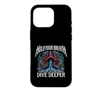 Carcasa para iPhone 16 Pro Freediver Scuba Hold Your Breath Dive Deeper