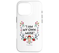 Carcasa para iPhone 16 Pro Frida Kahlo Art I Am my Own Muse Cita Feminismo PAPL1674
