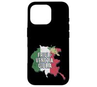Carcasa para iPhone 16 Pro Friuli Venezia Giulia Italia Retro Región Mapa Vintage