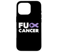 Carcasa para iPhone 16 Pro Fuck Cancer - Camiseta con Texto en alemán Fuck Esophageal Cancer Awareness
