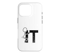 Carcasa para iPhone 16 Pro Fuck It Divertido Palillo Hombre Hump Adultos Humor Sarcástico