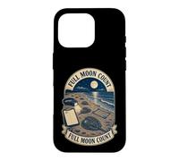 Carcasa para iPhone 16 Pro Full Moon Count Conteo de Cangrejos Herradura