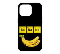 Carcasa para iPhone 16 Pro Funny Banana Chemical Periodic Table of Elements Ba Na NA