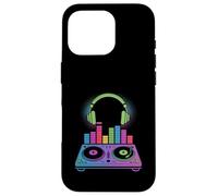 Carcasa para iPhone 16 Pro Funny DJ Turntable Vinyl Records Música Mujeres Hombres