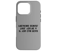 Carcasa para iPhone 16 Pro Funny Optical Illusion Genius Design