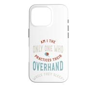 Carcasa para iPhone 16 Pro Funny Pickleball Dreams Jugando Pickleball