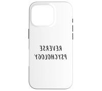Carcasa para iPhone 16 Pro Funny Psychology - Psicología inversa Psicólogo Estudiante