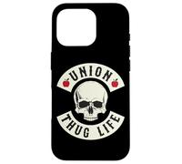 Carcasa para iPhone 16 Pro Funny Red For Ed Union Thug Retro SpEd Teacher Appreciation