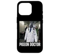 Carcasa para iPhone 16 Pro Funny Tuff Pigeon Doctor 2026 Nuevo Brainrot Meme Kid AI Broma