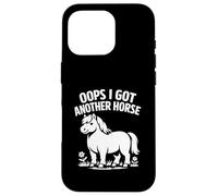 Carcasa para iPhone 16 Pro Funny Ups, Tengo Otro Caballo