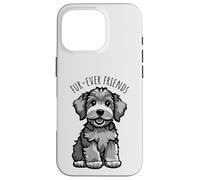 Carcasa para iPhone 16 Pro Fur-Ever Friends - Lindo Cachorro de Dibujos Animados