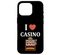 Carcasa para iPhone 16 Pro Gambling Win Jackpot Luck Gambler i Love Casino