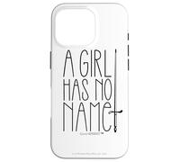 Carcasa para iPhone 16 Pro Game of Thrones A Girl Has No Name
