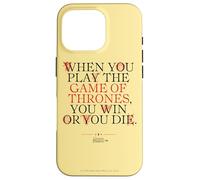 Carcasa para iPhone 16 Pro Game of Thrones When You Play