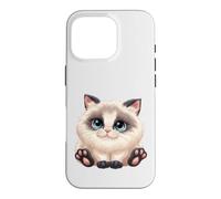 Carcasa para iPhone 16 Pro Gatos súper Lindos Gatitos Amo a mi Gato Gato bebé