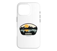 Carcasa para iPhone 16 Pro Genova Italy Design - Recuerdo de Vacaciones