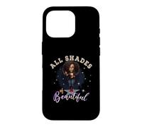 Carcasa para iPhone 16 Pro Girl Empowered Afro Black Queen African Women