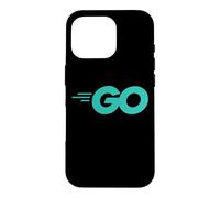 Carcasa para iPhone 16 Pro Go Programming Language con Go Logo Golang desarrolladores