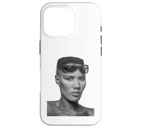 Carcasa para iPhone 16 Pro Grace Jones Singer Warm Leatherette Era 1980 Allan Ballard