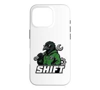 Carcasa para iPhone 16 Pro Gráfico de reparación de automóviles Raven Mechanic Shift