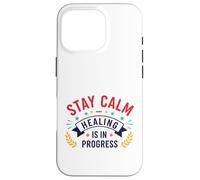 Carcasa para iPhone 16 Pro Gráfico de Viaje de restauración Interior de mentalidad Serena