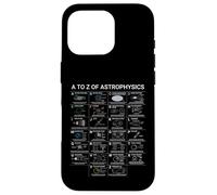 Carcasa para iPhone 16 Pro Gráfico Educativo de astrofísica A-Z Space Concepts