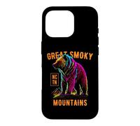Carcasa para iPhone 16 Pro Gran diseño de Oso Smoky Mountains USA