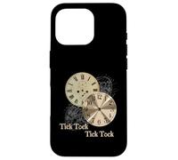 Carcasa para iPhone 16 Pro Grandfather Alarm Clock Time Tick Tock Clock T-Shirt