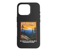 Carcasa para iPhone 16 Pro Great Smoky Mountains Vintage WPA National Park Smokies