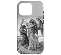 Carcasa para iPhone 16 Pro Gustave Dore Jacob luchando con el ángel 1855