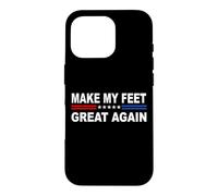 Carcasa para iPhone 16 Pro Hacer Que mis pies estén geniales Otra Vez | Recuperación de Lesiones en el pie Roto