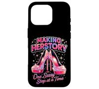 Carcasa para iPhone 16 Pro Haciendo de Herstory un Paso Atrevido a la Vez