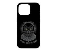 Carcasa para iPhone 16 Pro Hail The Pussy Goth Satan Clothing Gothic Hail Satan