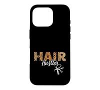 Carcasa para iPhone 16 Pro Hair Hustler - Hairstylist Gifts - Hairdresser Gift Leopard