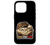 Carcasa para iPhone 16 Pro Hamlet Words Shakespeare Cita Drama Tragedia Jugar